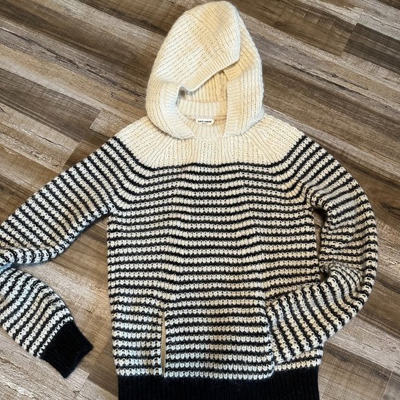 Saint Laurent Striped Wool Sweater XS - Picture 1 of 3
